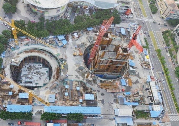 平安金融中心樁基礎工程