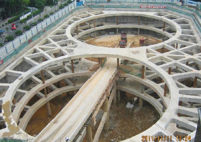 【優質結構工程獎】有線信息傳輸大廈基坑支護、土石方和樁基礎工程