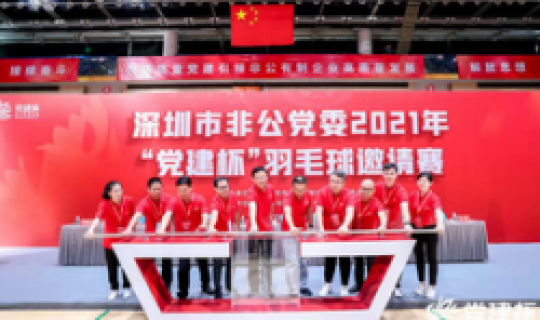 集團(tuán)黨委組隊參加市非公黨委慶祝建黨100周年“黨建杯”羽毛球邀請賽
