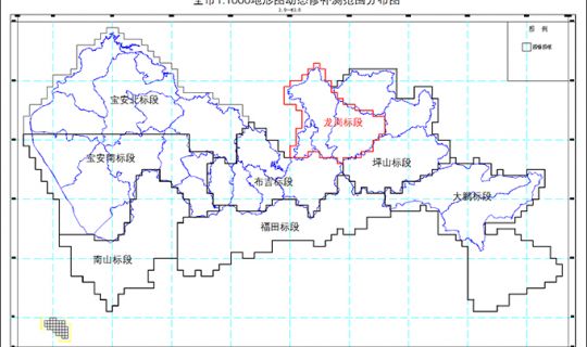 2008年深圳市龍崗區1：1000地形圖和地下管線數字化動態更新工程